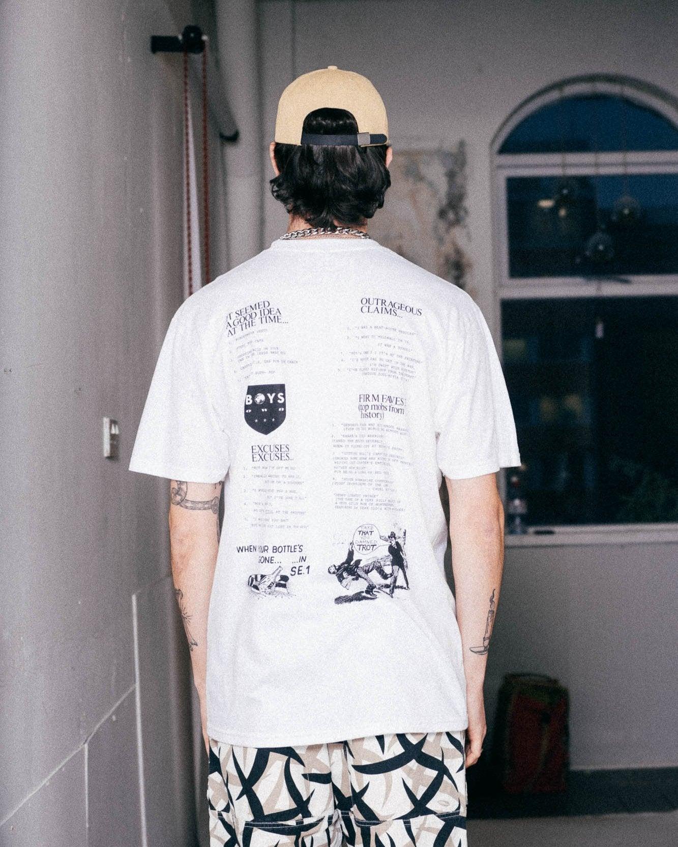 Boy's Own Seemed Like A Good Idea At The Time Tee - White - Image 4