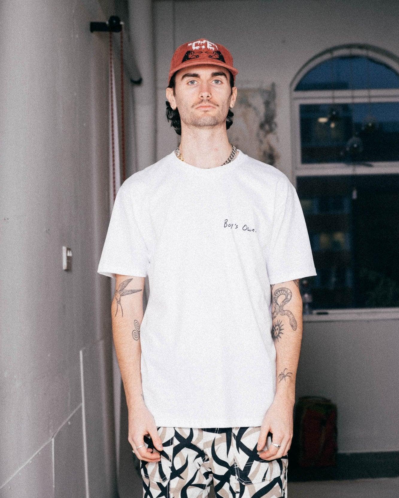 Boy's Own Winners & Losers Tee - White - Image 4