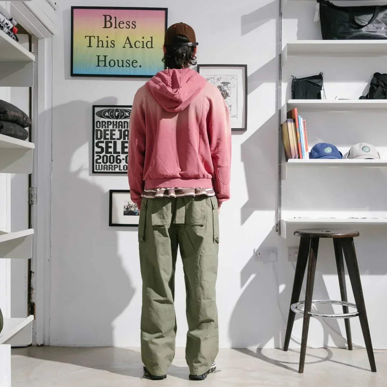 Brain Dead Canvas Overpant - Olive - Image 6