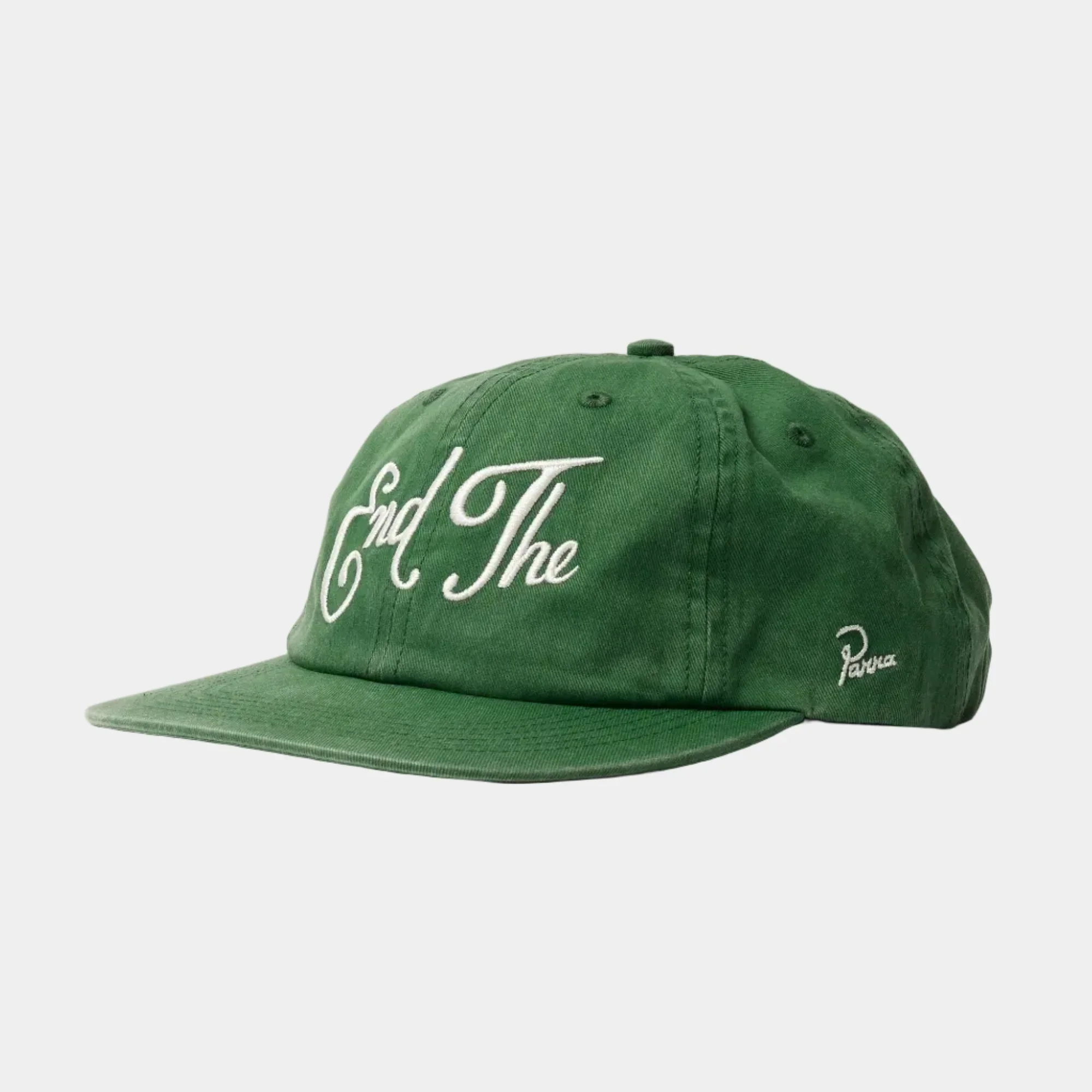 By Parra End The 6 Panel Hat - Green - Image 3