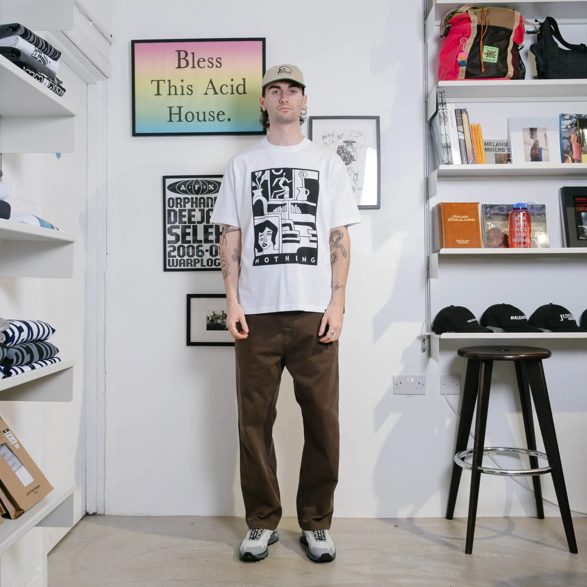 By Parra Our House T-Shirt - White