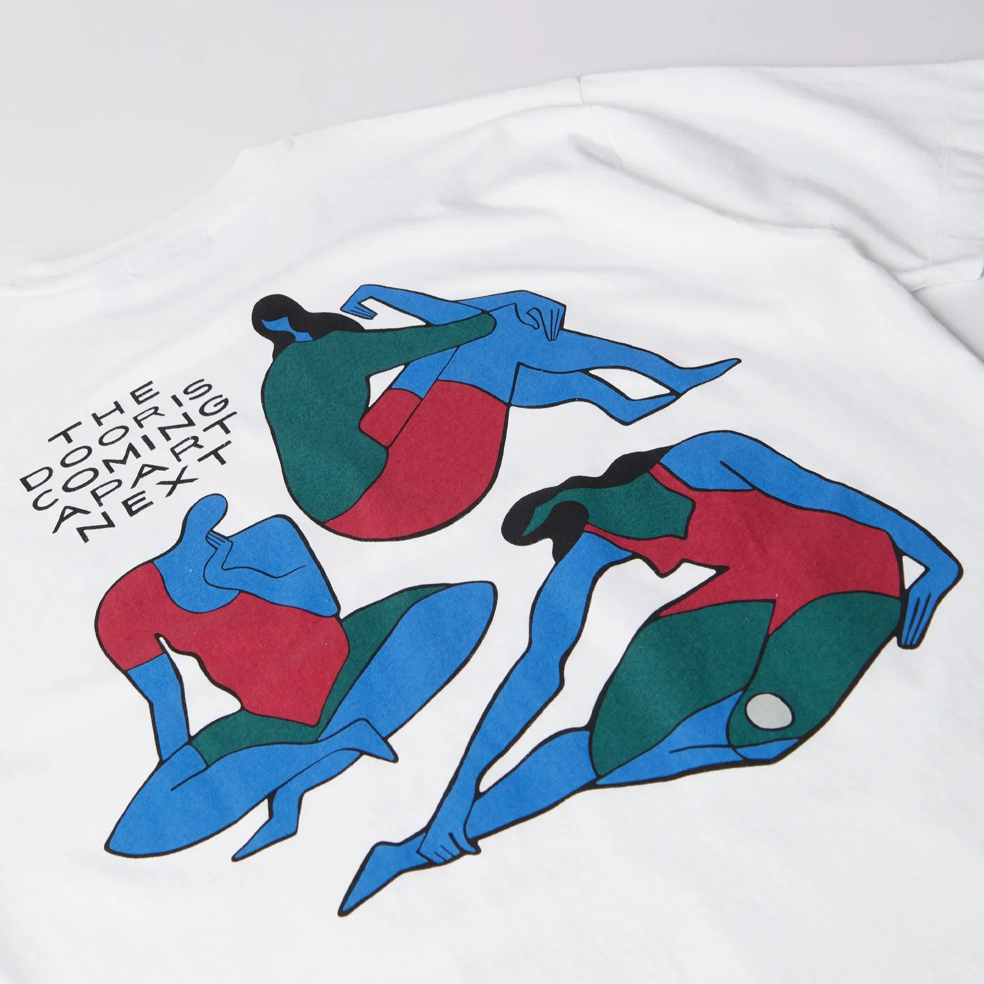 By Parra The Broken Door T-Shirt - White - Image 2