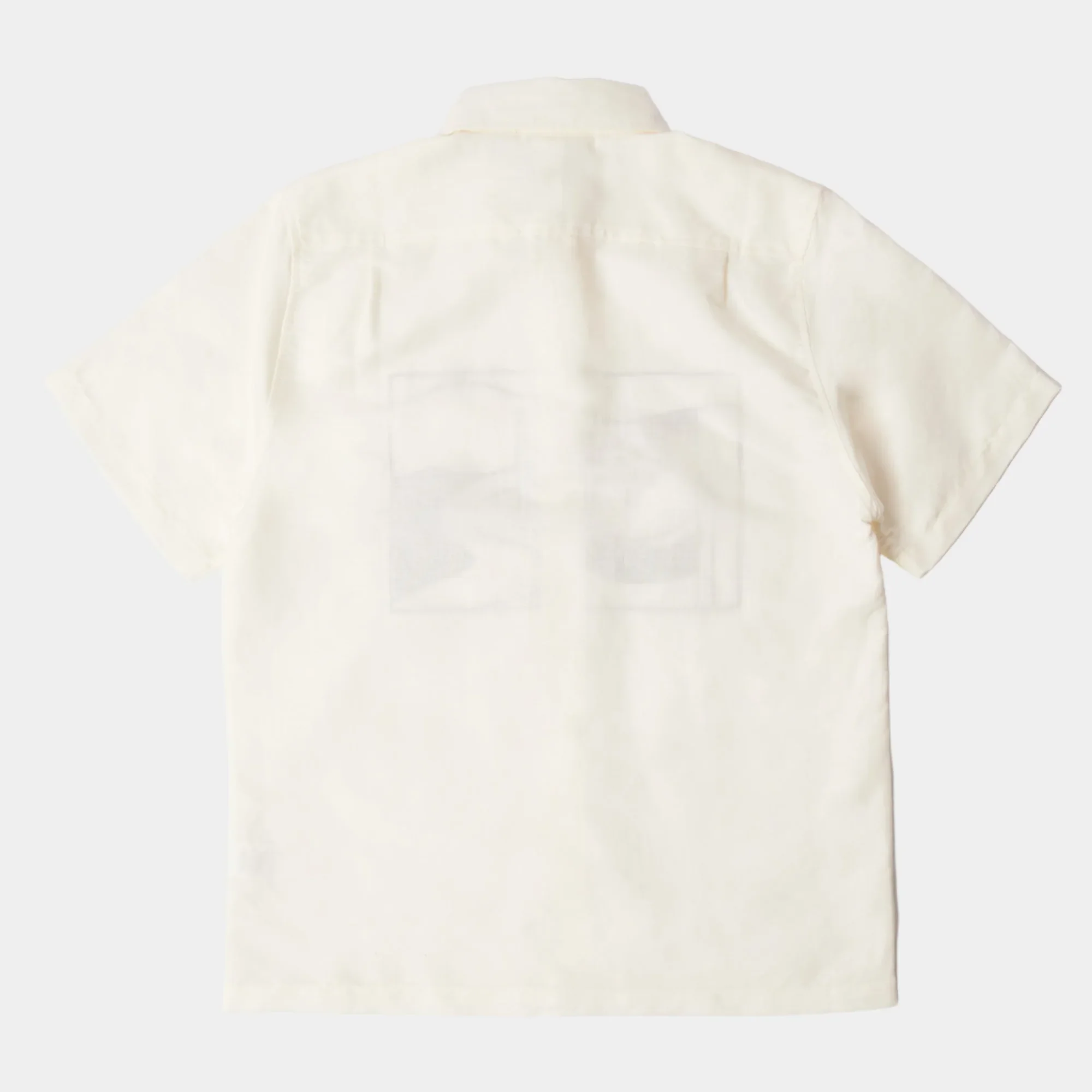 By Parra The Dunes Short Sleeve Shirt - Off White - Image 6