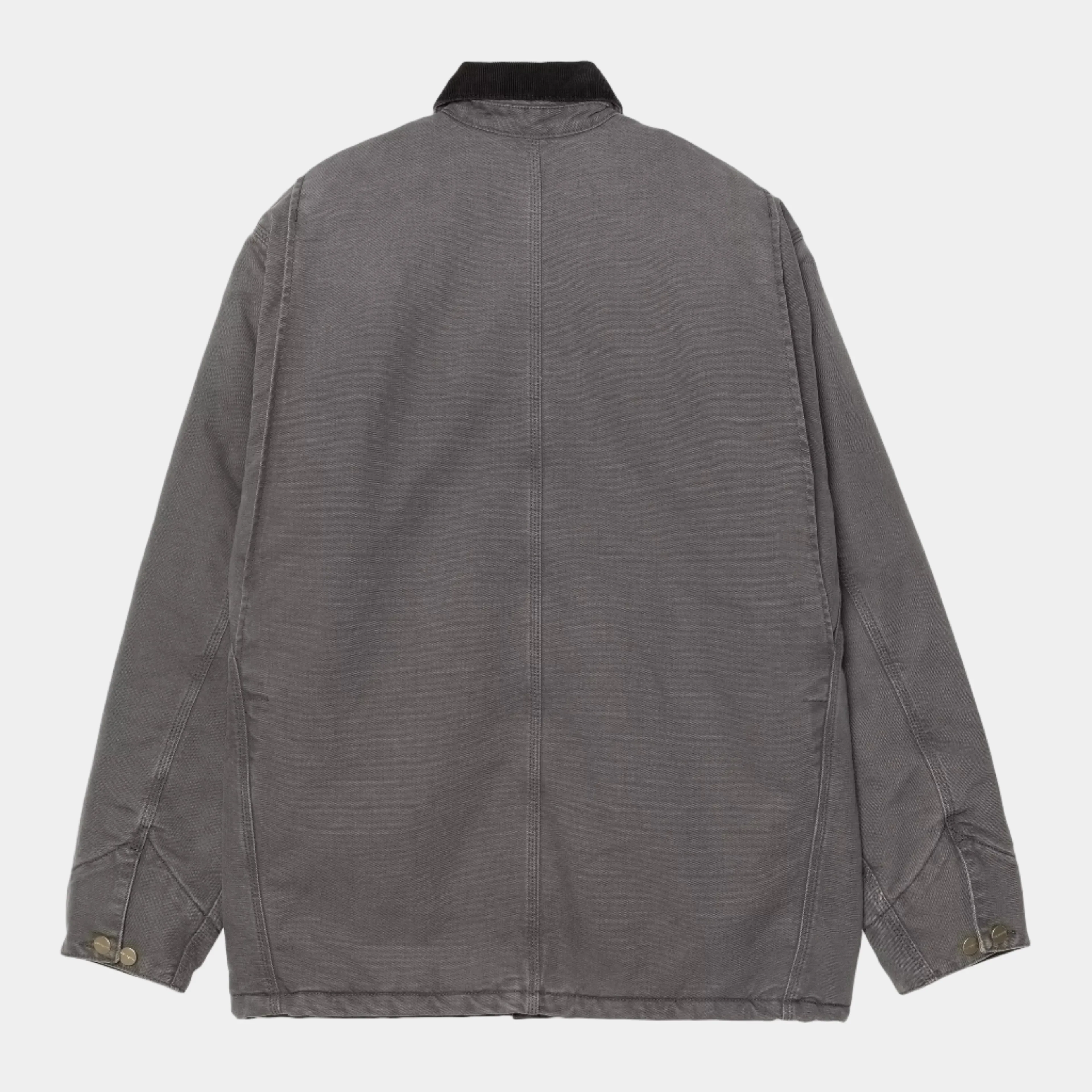 Carhartt WIP OG Chore Coat - Graphite/Black - Image 2