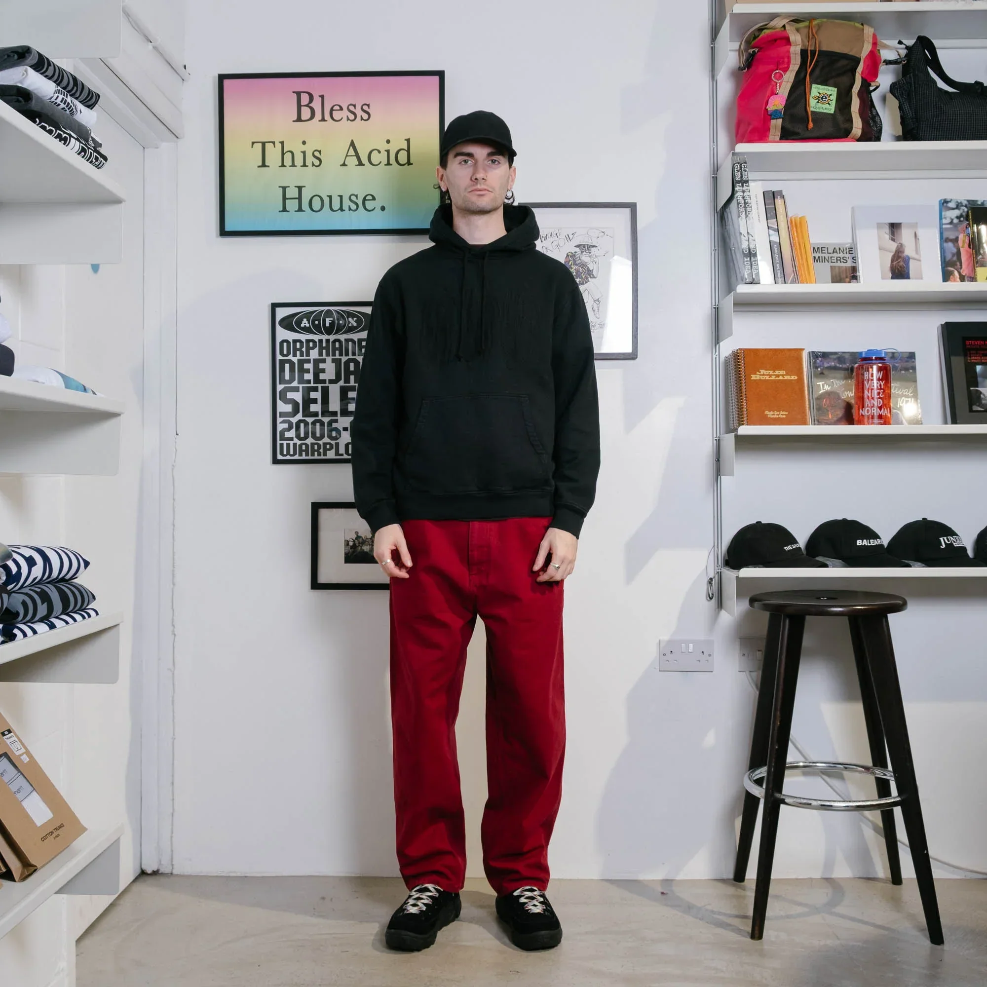 Carhartt WIP OG Single Knee Pant - Scarlet Stone Washed - Image 2