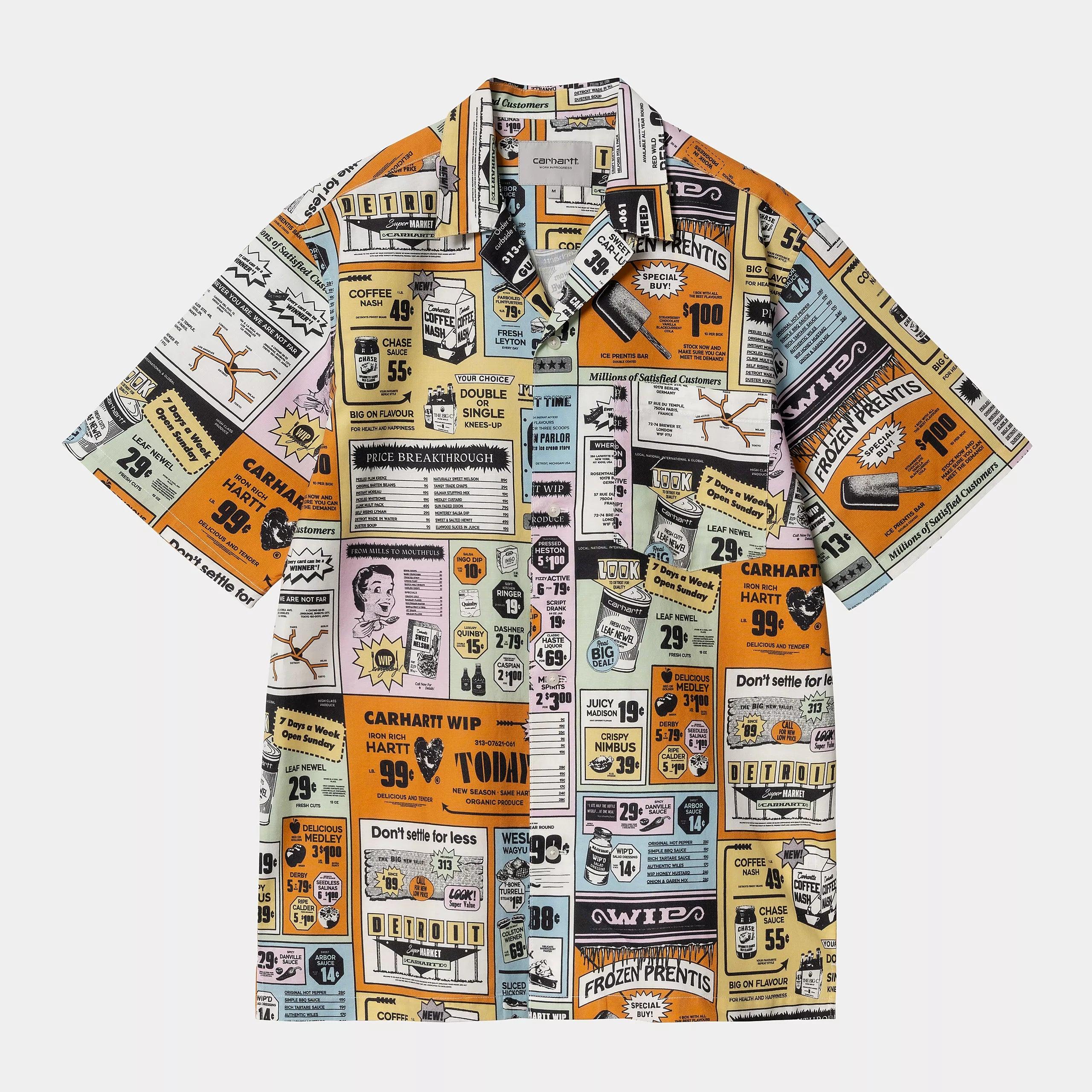 Carhartt WIP S/S Catalogue Shirt - Hue - Image 2