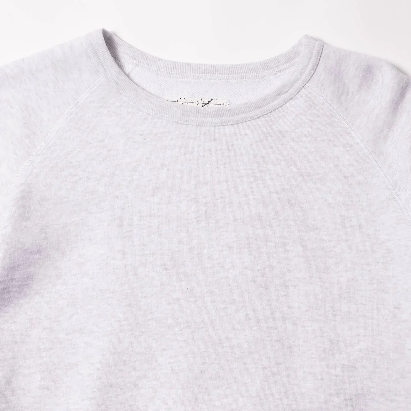 Cav Empt Half Panel Rib Crew Neck - Grey - Image 2