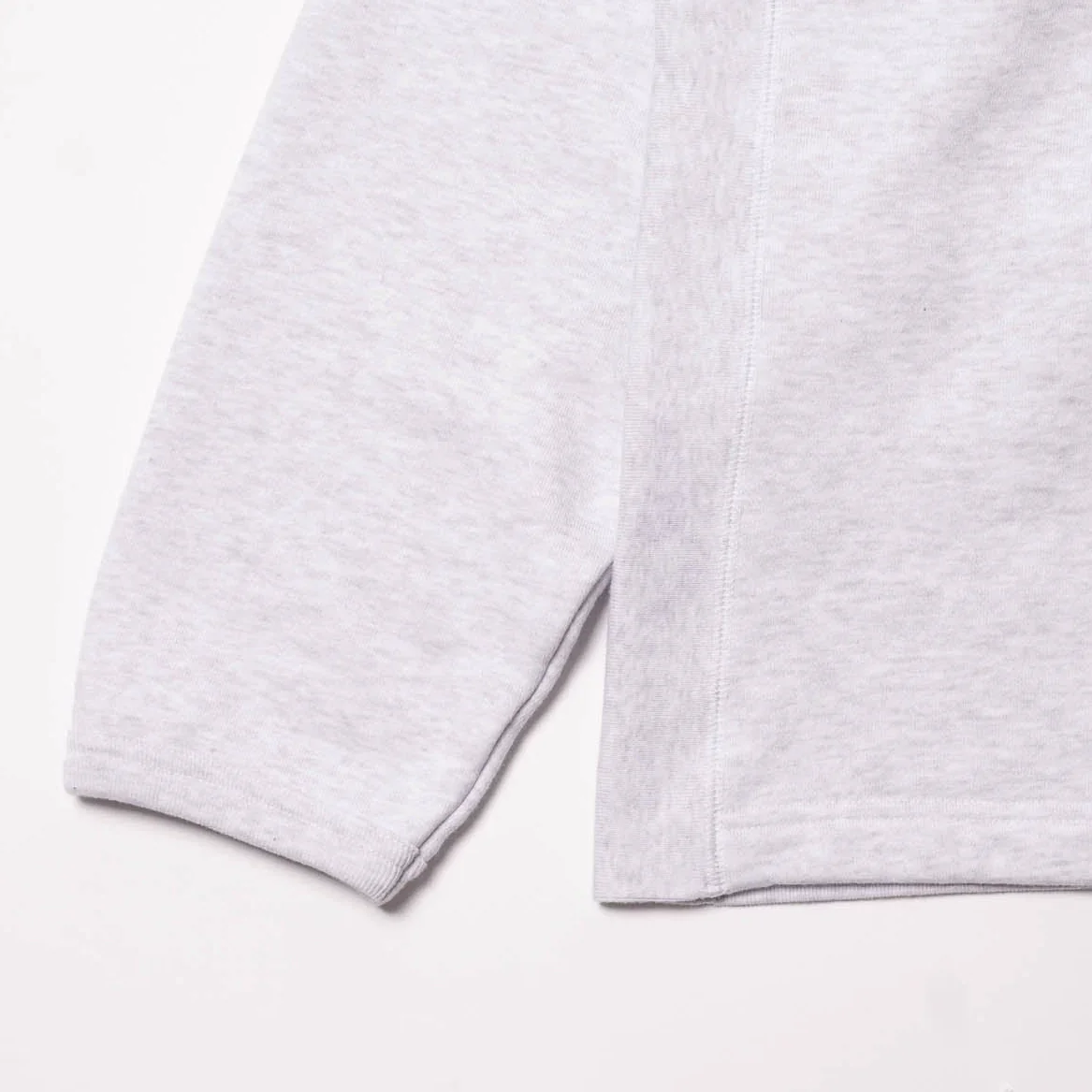 Cav Empt Half Panel Rib Crew Neck - Grey - Image 4