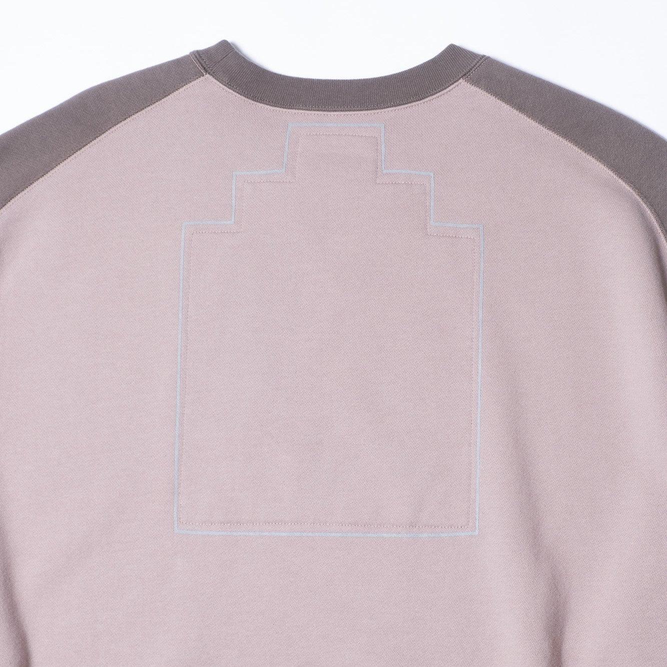 Cav Empt Half Panel Shoulder Crew Neck - Beige - Image 6