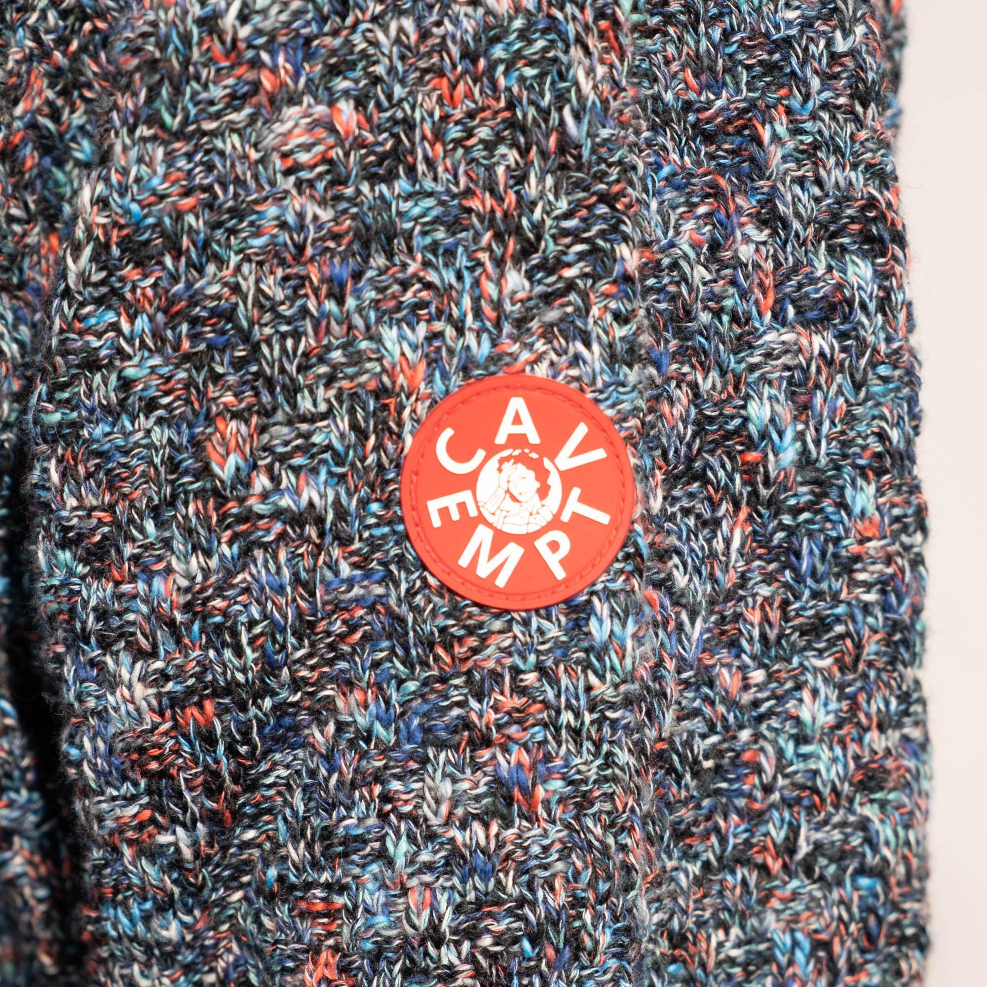 Cav Empt Mix Colours Loose Knit - Grey - Image 2