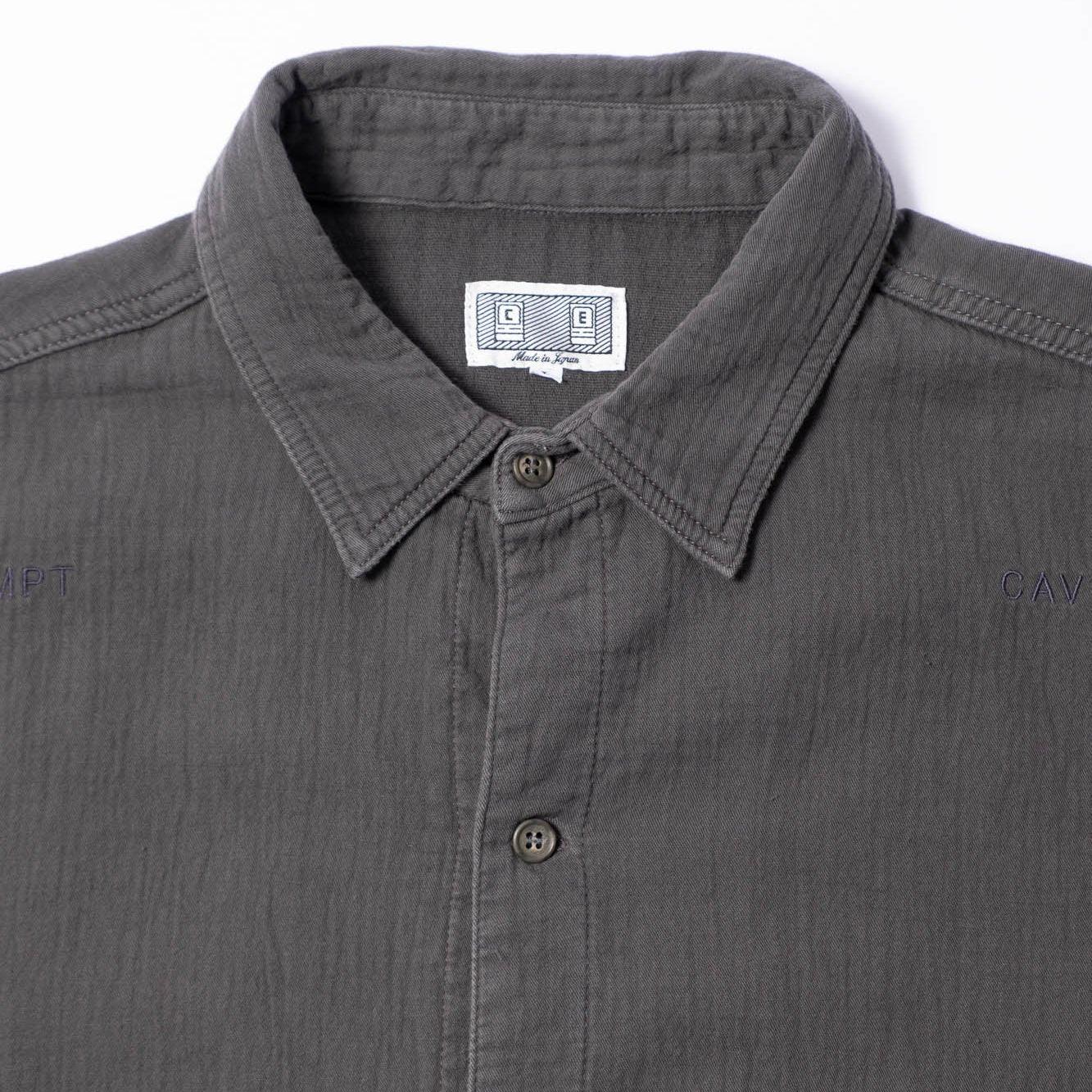 Cav Empt Welt Pockets Big Shirt - Charcoal - Image 2