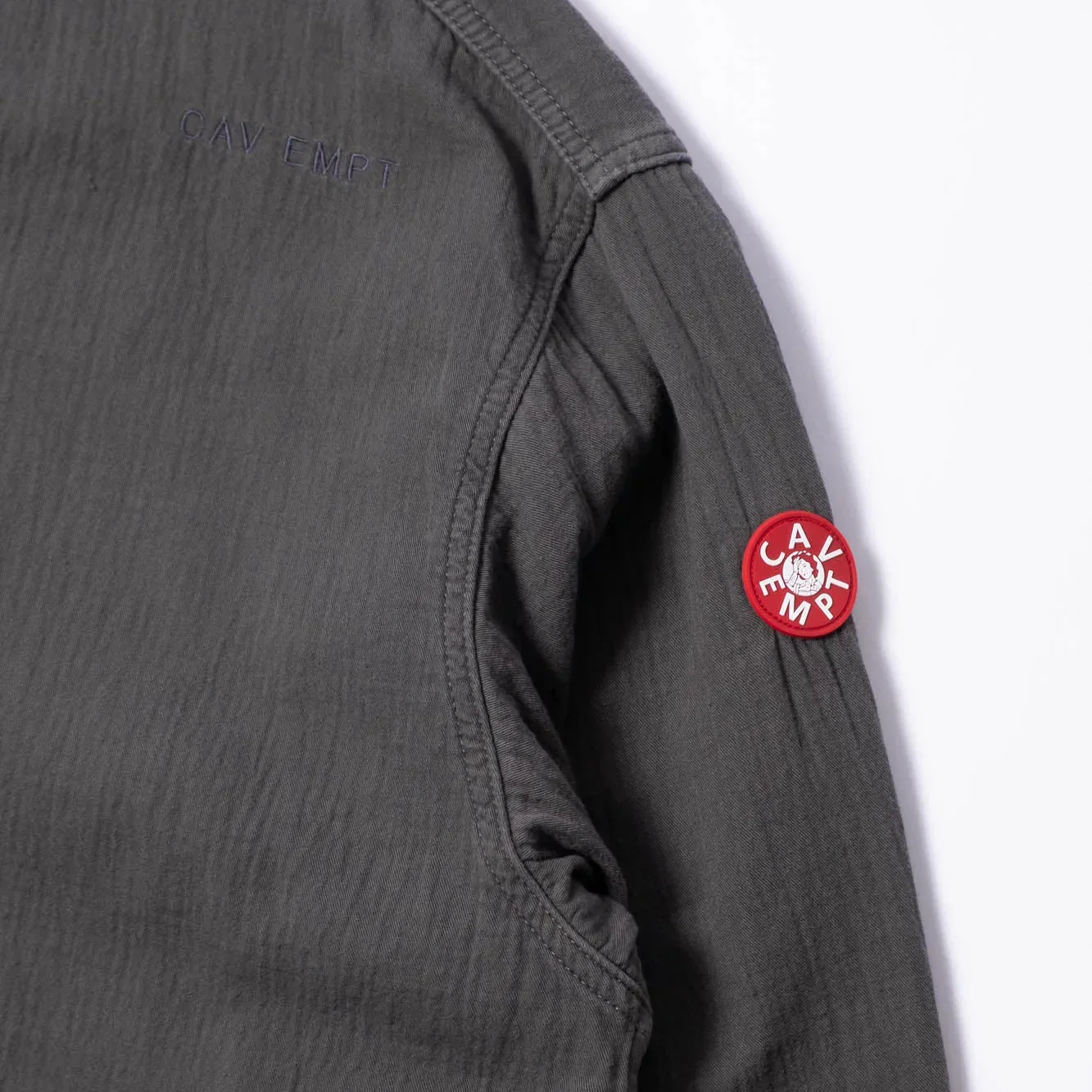 Cav Empt Welt Pockets Big Shirt - Charcoal - Image 3