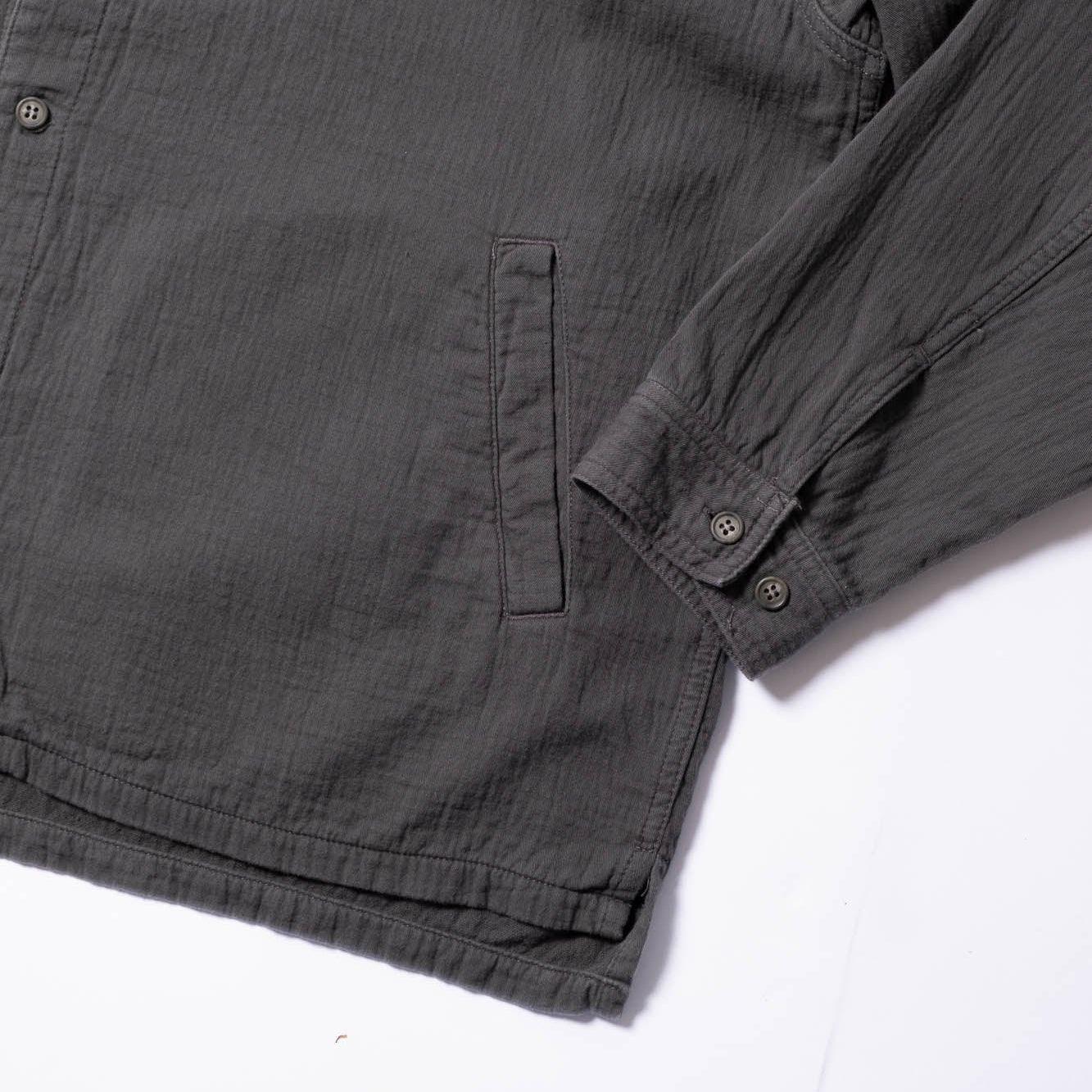Cav Empt Welt Pockets Big Shirt - Charcoal - Image 4