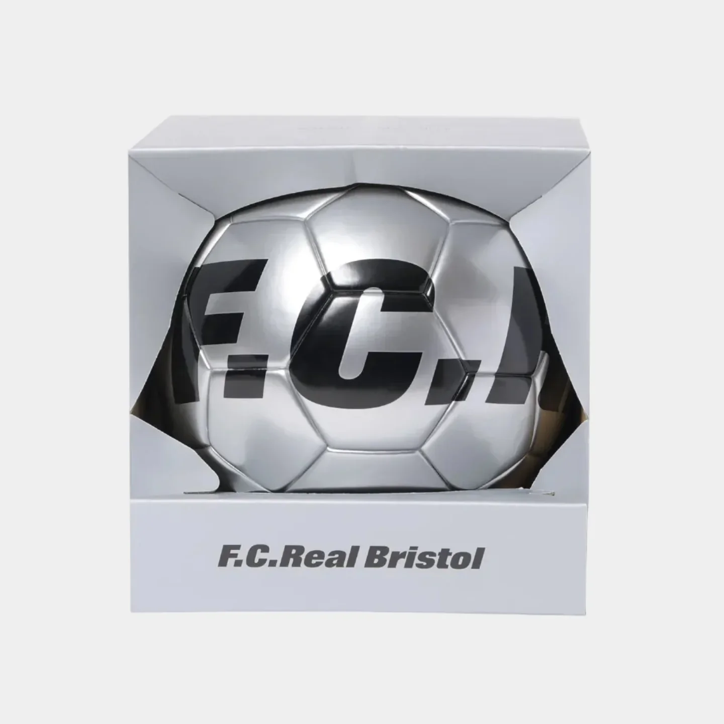 F.C.Real Bristol Soccer Ball - Silver - Image 2
