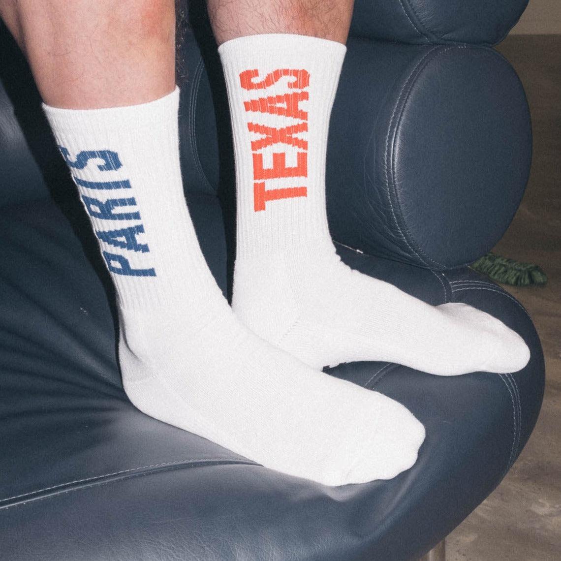 IDEA Paris, Texas Socks - White - Image 2