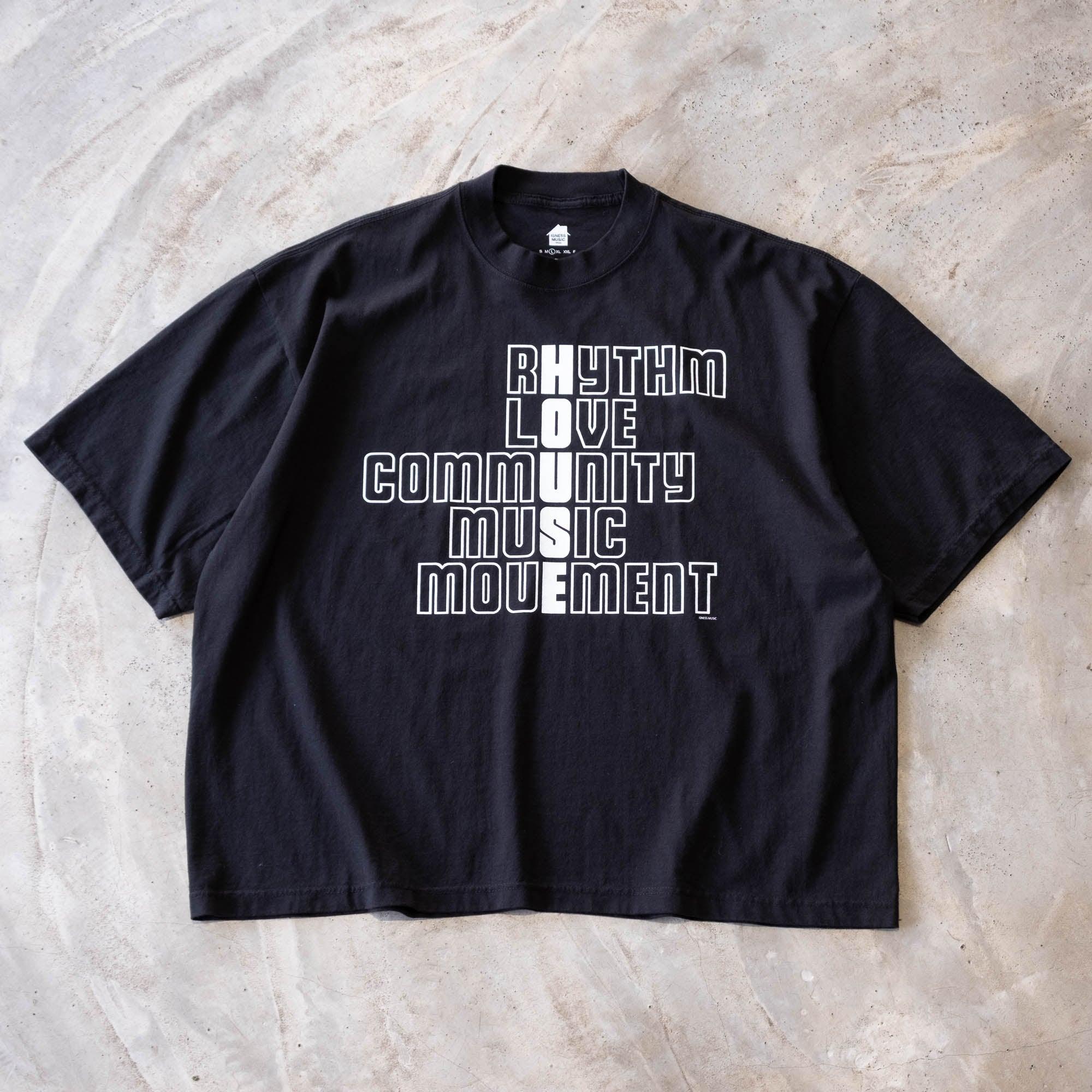 is-ness House Rhythm Tee - Black