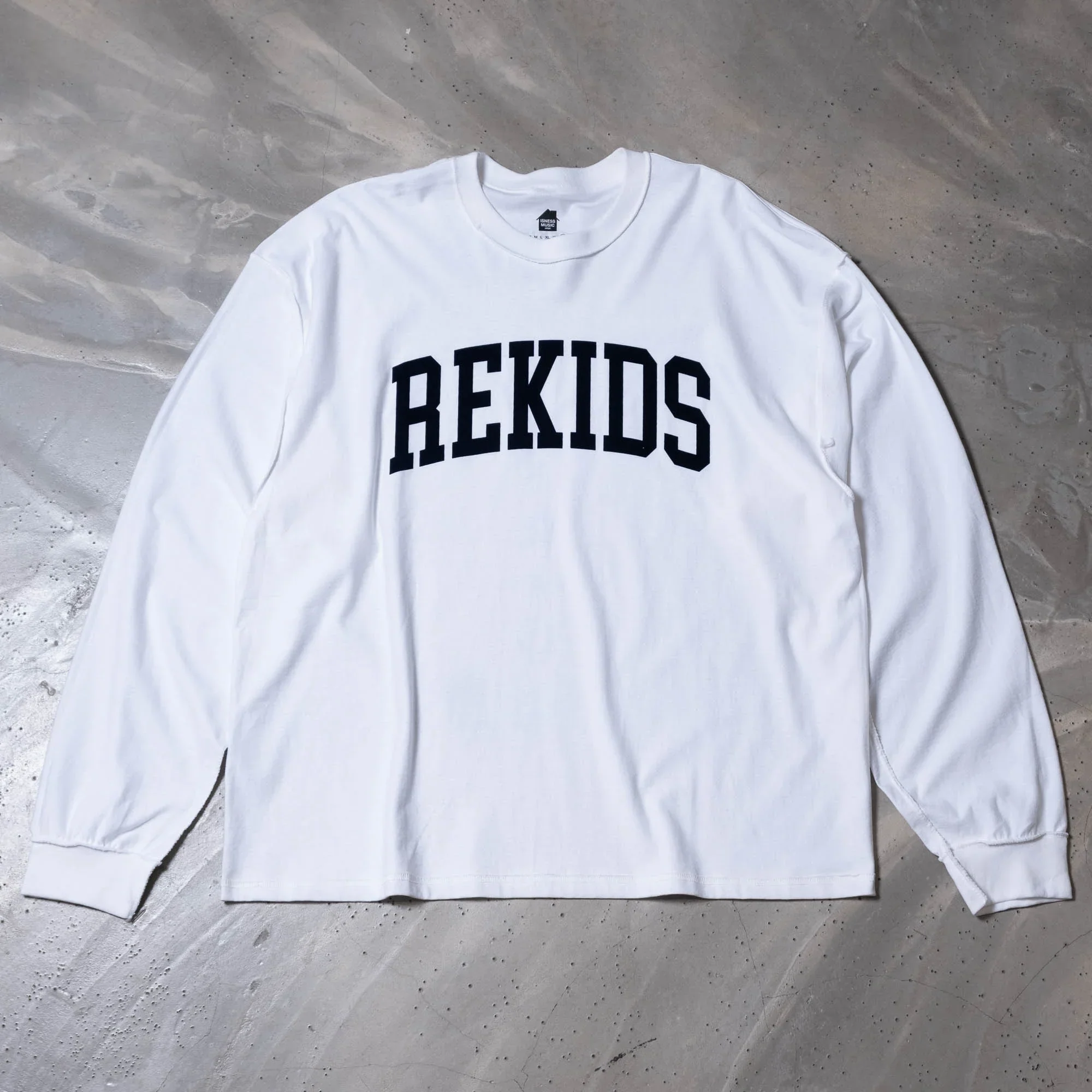 is-ness REKIDS LS Tee - White