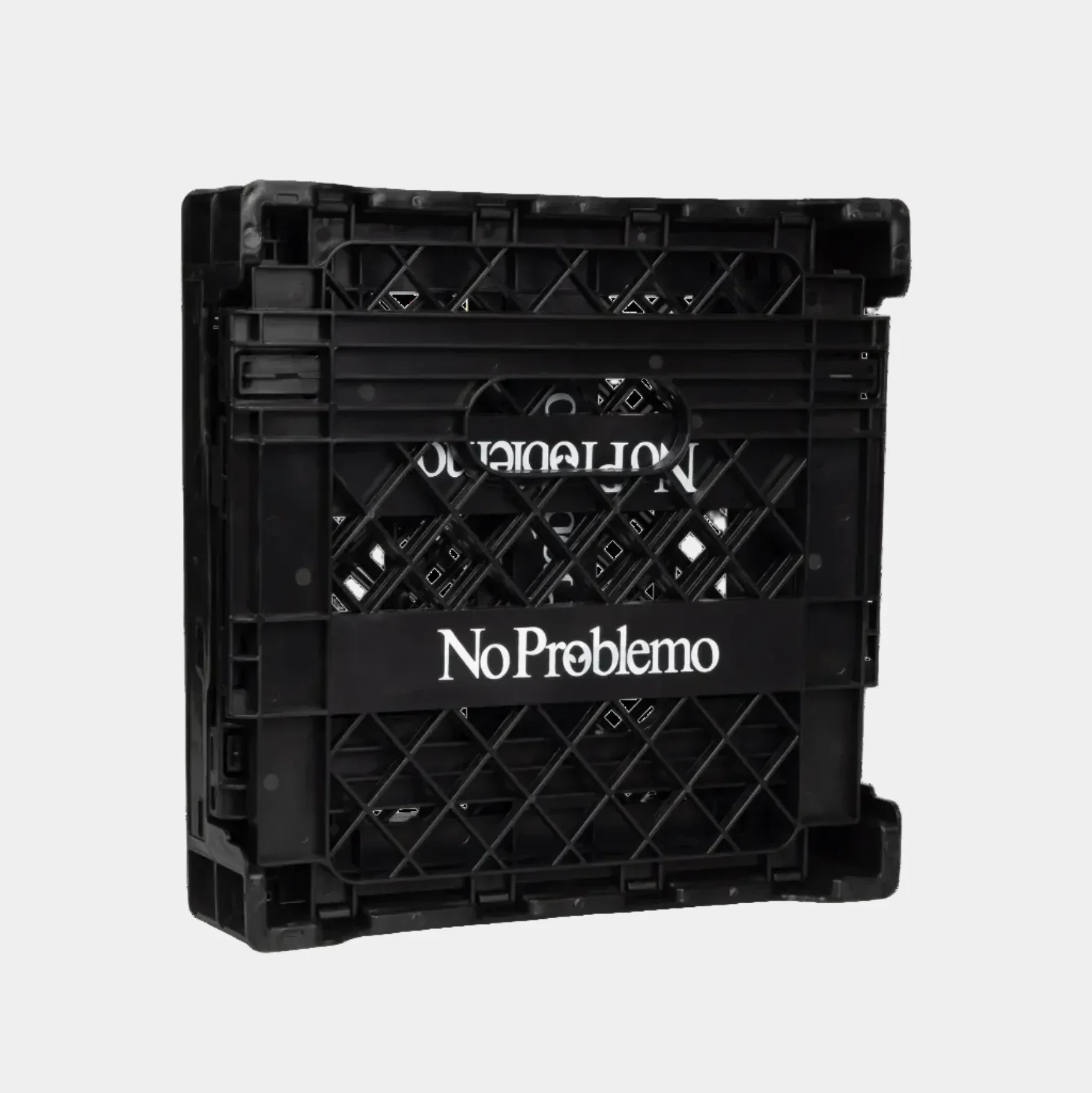 No Problemo Vinyl Crate - Black - Image 2