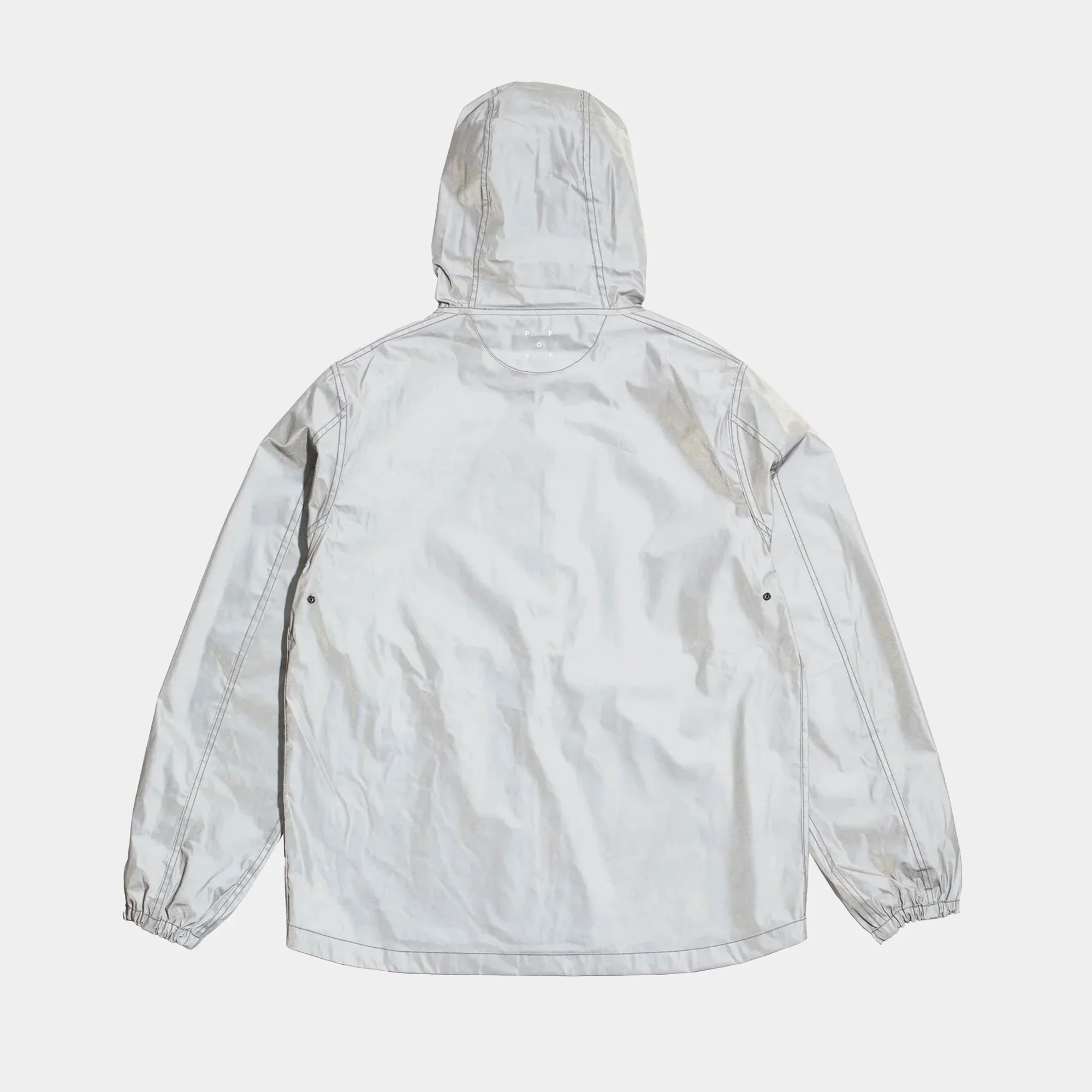 Pop Trading Company Reversible Tech Jacket - Anthracite/Reflective - Image 8