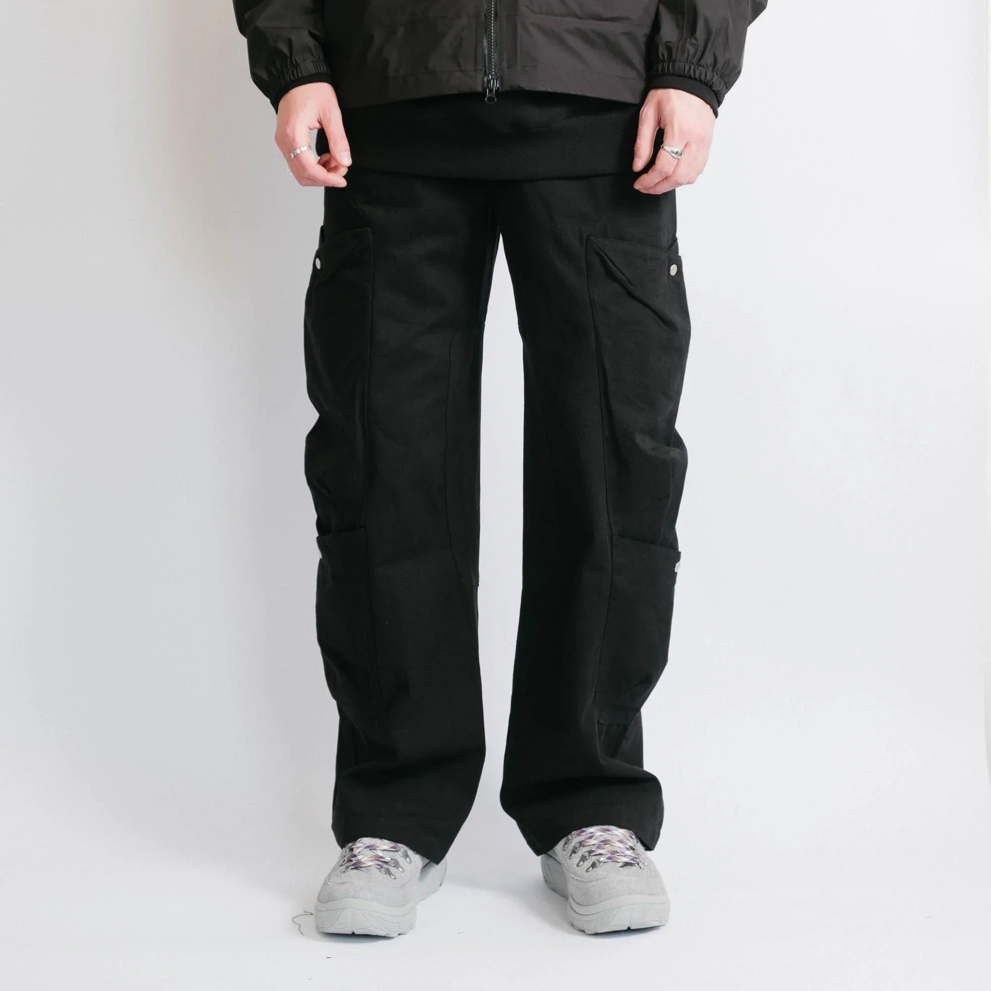 San San Gear Layer Pocket Pants - Black