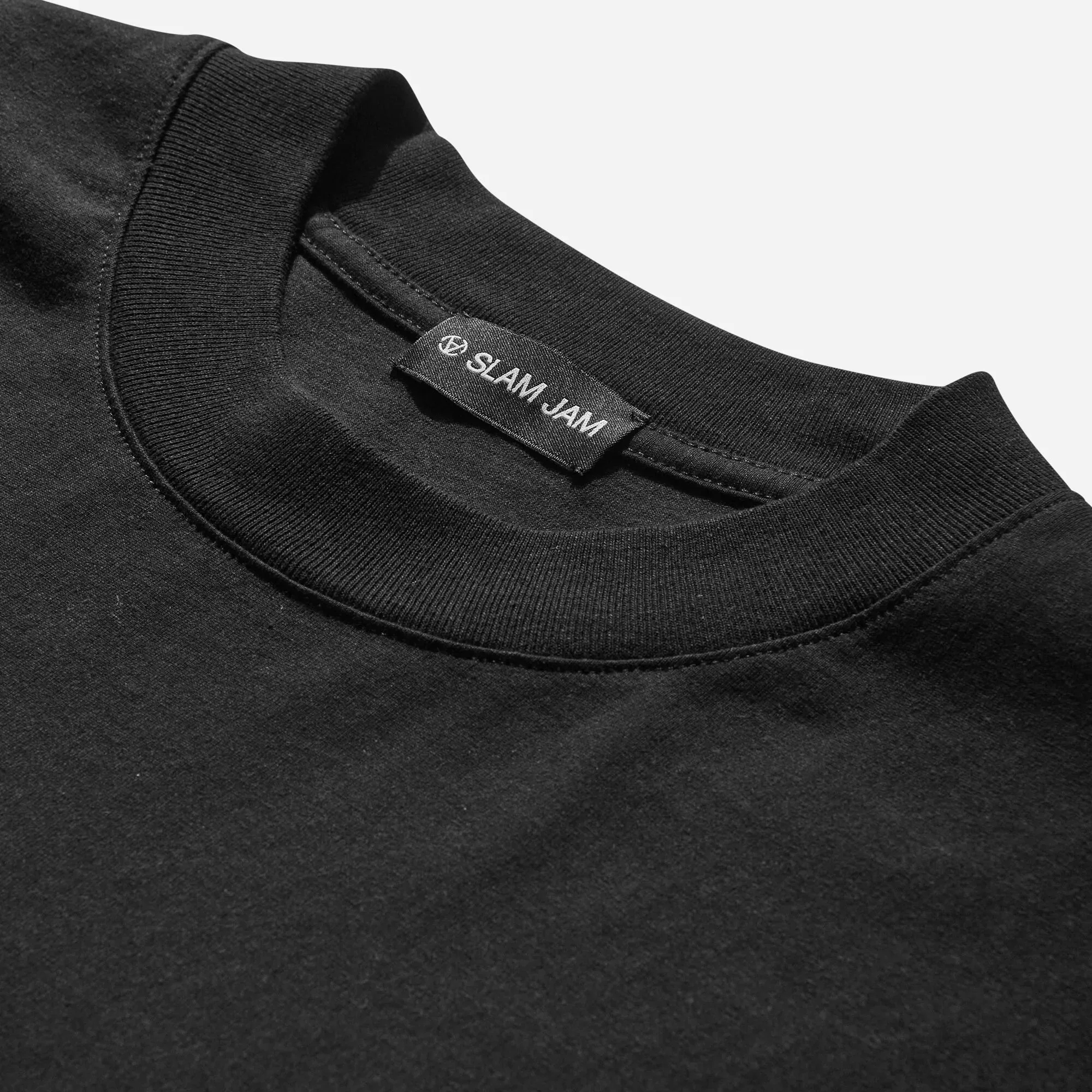 SLAM JAM Temple T-Shirt - Black - Image 3