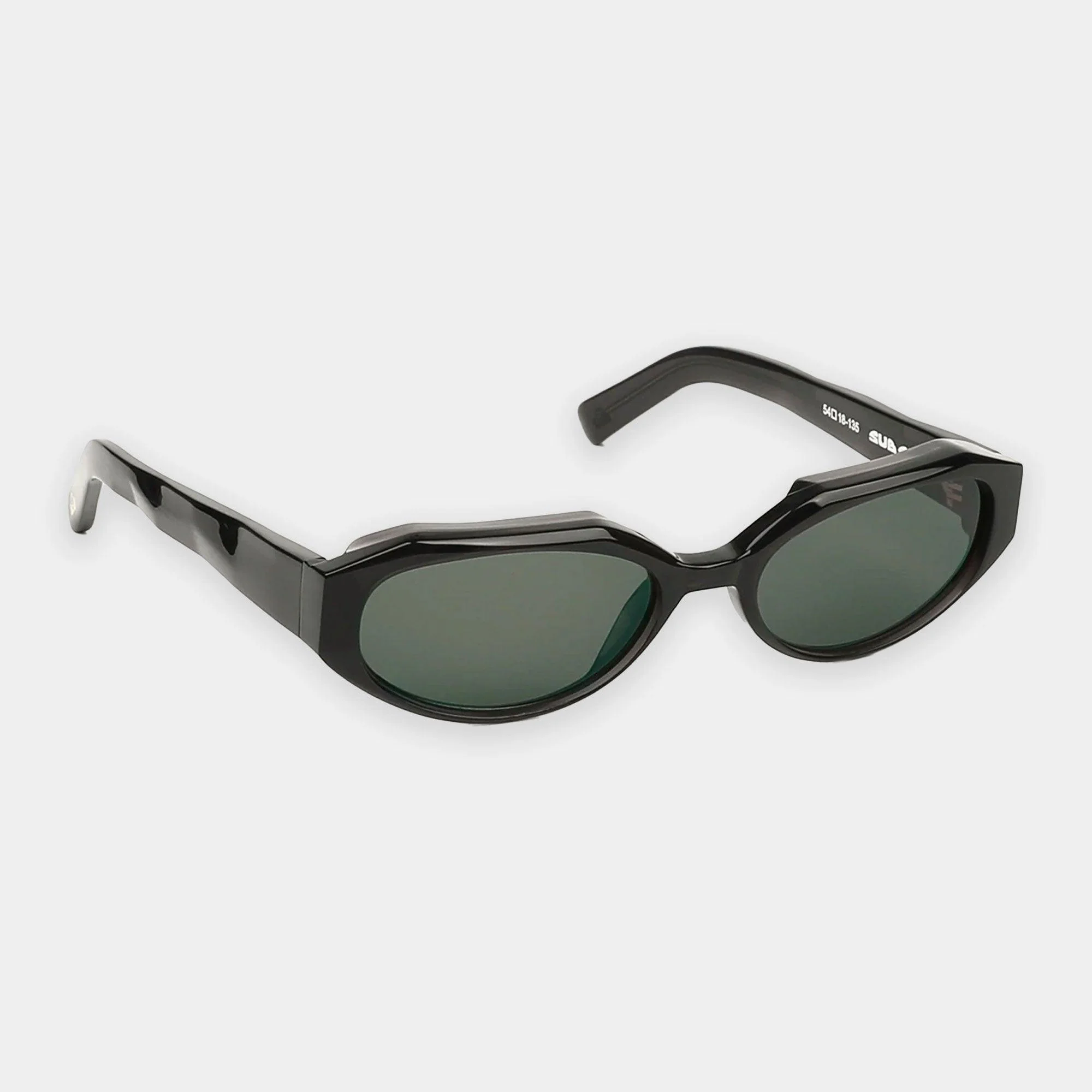Sub Sun SUB015 Sunglasses - Transparent Black/Grey - Image 2