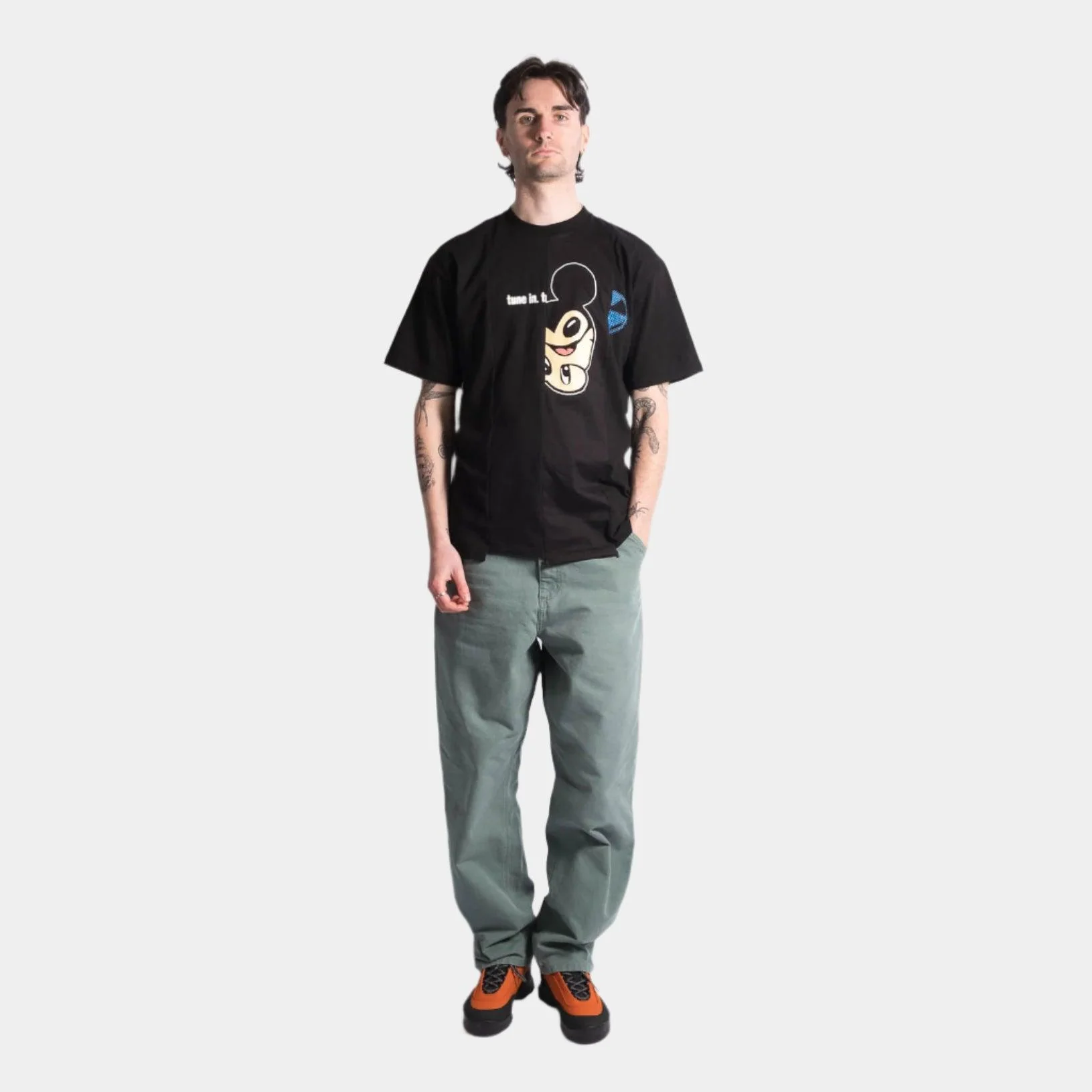 The Salvages Where Is My Mouse Reconstructed T-Shirt - Black - Image 2