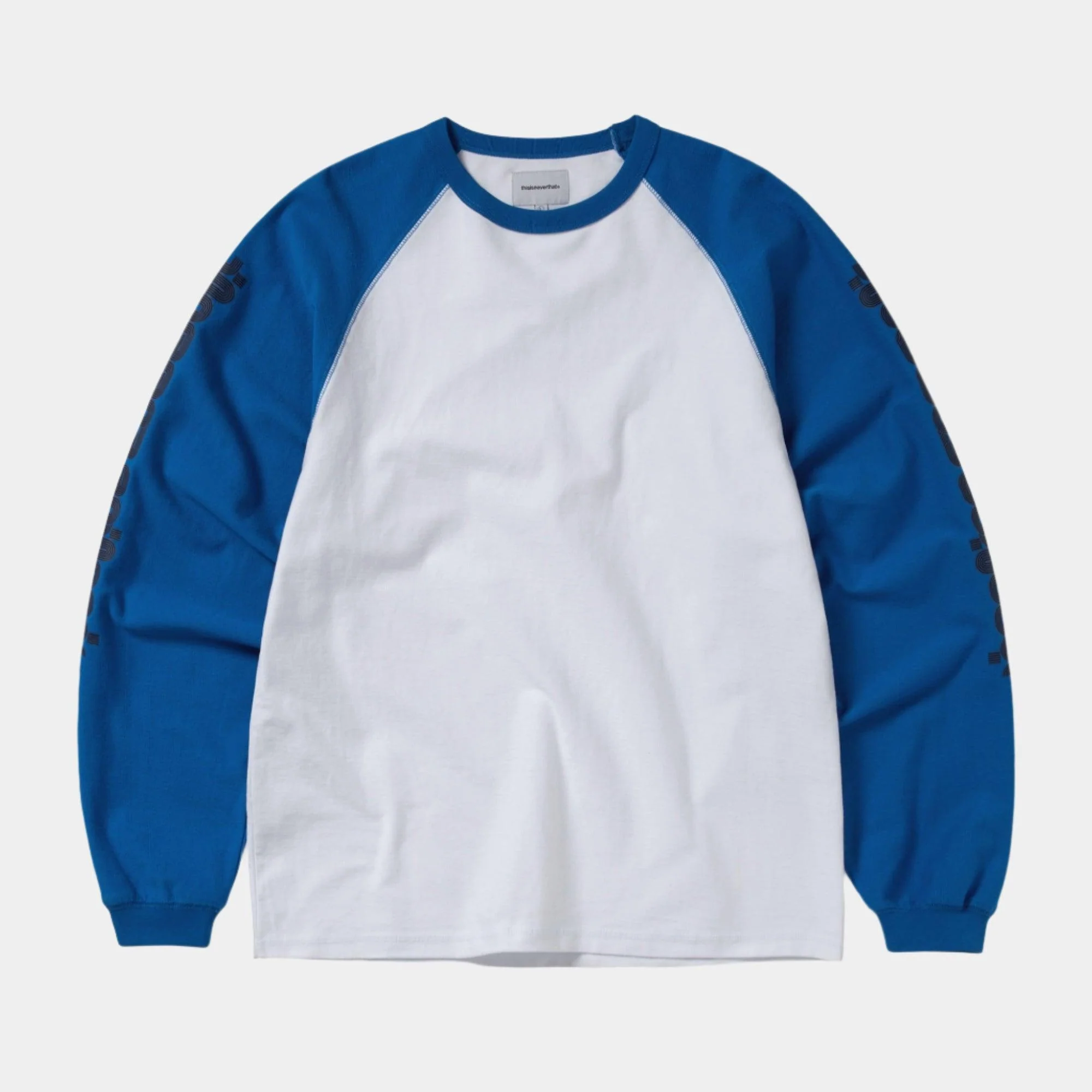 thisisneverthat Inside Out Raglan Crewneck - Blue