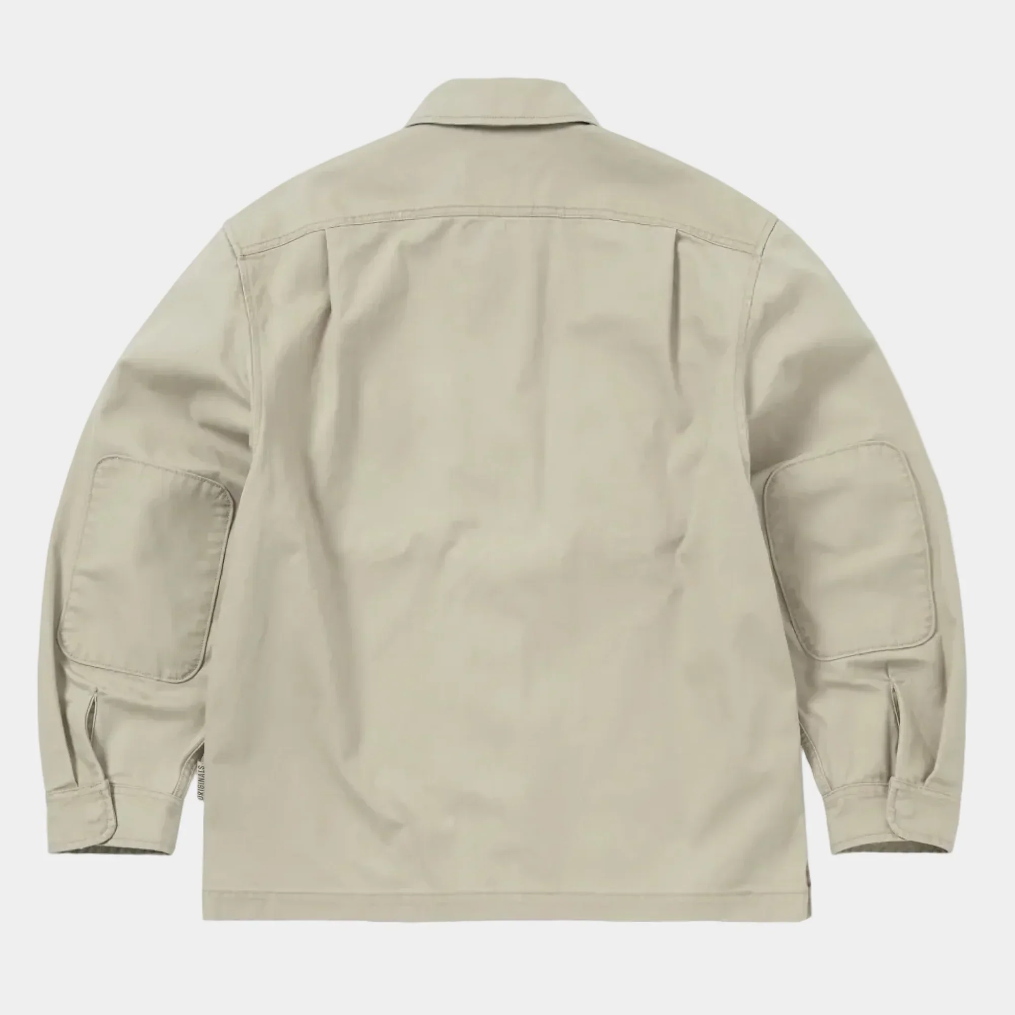 thisisneverthat Washed Zip Shirt - Stone - Image 2