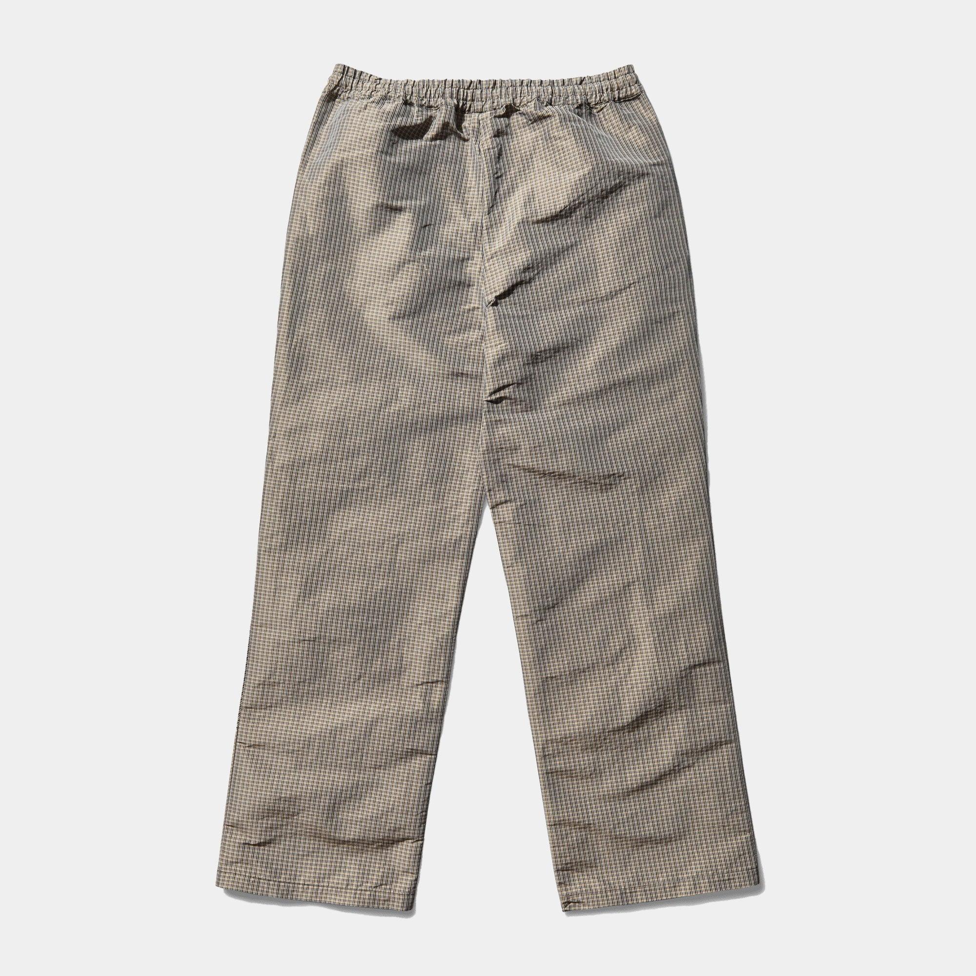 Umbro By Slam Jam Check Track Pants - Beige/Black - Image 2