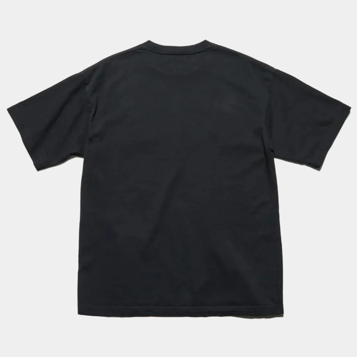 Uniform Experiment Cut Out Logo Tee - Black - Image 2